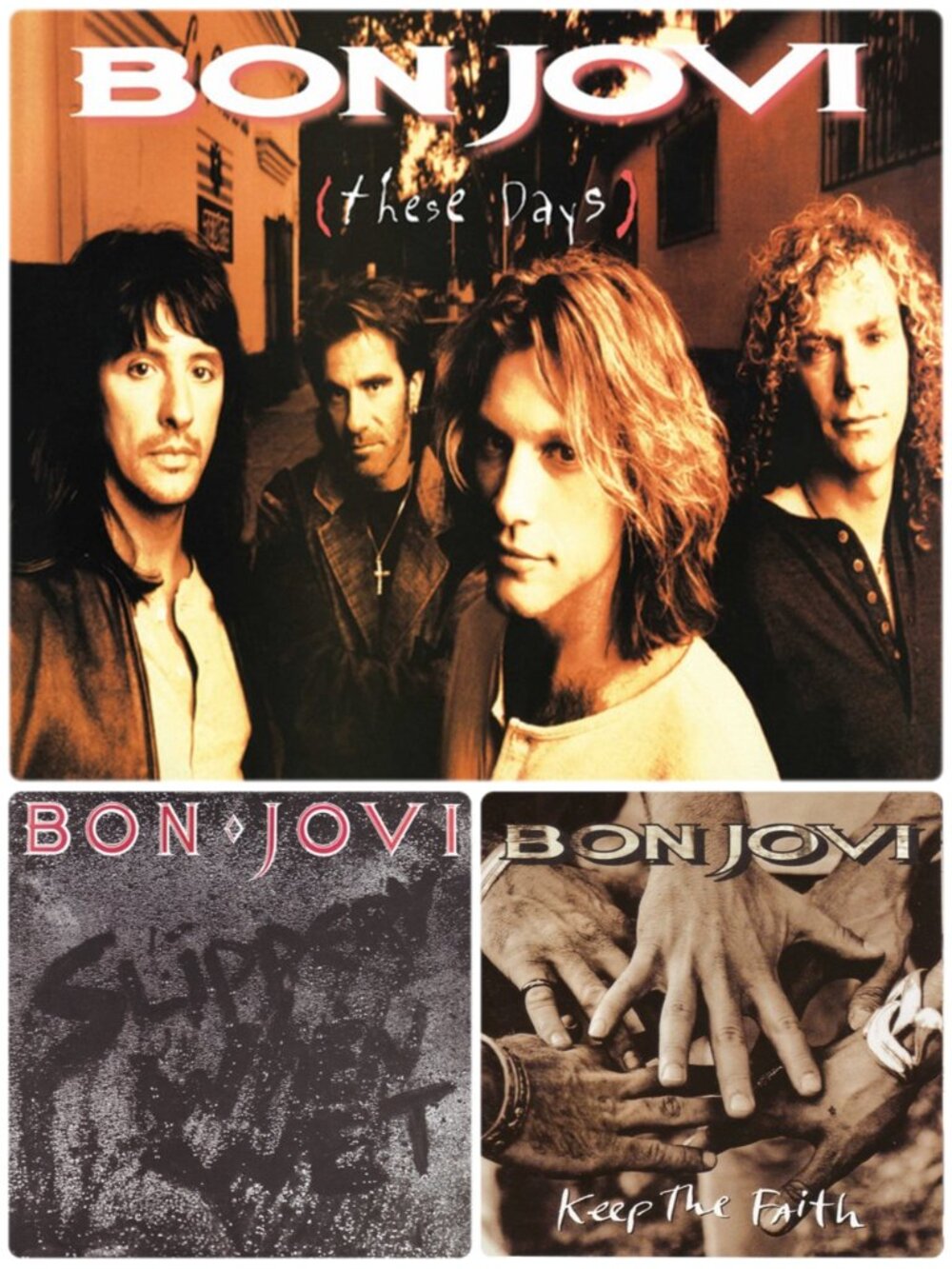 Lot Of 3 BON JOVI CDs